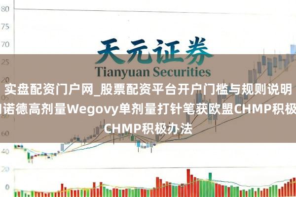 实盘配资门户网_股票配资平台开户门槛与规则说明 诺和诺德高剂量Wegovy单剂量打针笔获欧盟CHMP积极办法