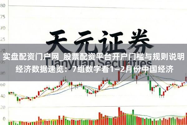 实盘配资门户网_股票配资平台开户门槛与规则说明 经济数据速览：7组数字看1—2月份中国经济